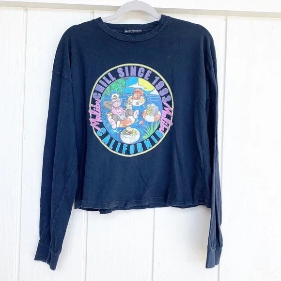Brandy Melville Tops Brandy Melville Malibu 93 Long Sleeve